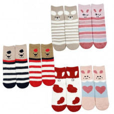CALZINI INVERNALI BIMBO HAPPY ANTISCIVOLO ASS. (12pz)